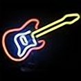 thumbnail image 3 of Neonetics Electric Guitar Neon Sign Sculpture, 3 of 3