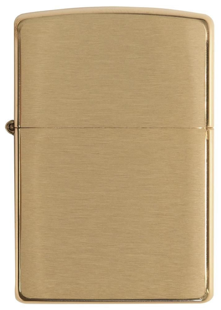Zippo Brushed Brass (204B)