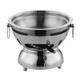 thumbnail image 3 of Transemion Mini Hot Pot Traditional Chinese Hot Pot for Kitchen Countertop Home Cam M lver, 3 of 6