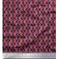 thumbnail image 1 of Soimoi Rayon Fabric Leaves Small Print Fabric by Yard 42 Inch Wide, 1 of 3