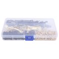 thumbnail image 3 of Photo Frame Teeth Hanger, Picture Hanger Double Hole With 240Pcs Screws For Painting Painting Exhibition For  Scutcheon, 3 of 8