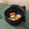 thumbnail image 1 of Silicone Square Baking Tray Air Fryer Baking Tray 2Pcs Air Fryer Silicone Pot with Handle Reusable, 1 of 3