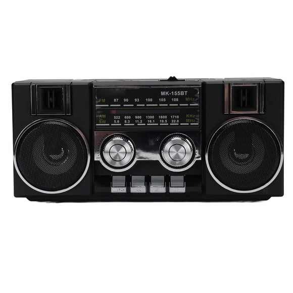 Portable FM AM SW Radio, Portable Bluetooth Speaker Radio with AM FM SW Bands, Clear Sound Quality Radio with RGB, Speaker for Outdoor, Home, Travel