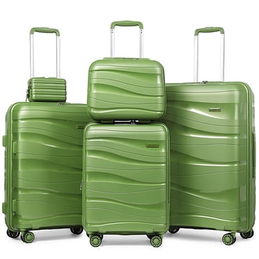 Joyway - Ensemble de 5 Valises Rigides à Roulettes avec Serrure TSA - (Extensible en Format Cabine 20 Pouces) (24 Pouces, 28 Pouces) - Idéal pour l'École, les Voyages et les Fins de Semaine