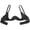 Black, variant on Lace Underwire Push Up Bra for Everyday Comfort and Support in Deep V Tees - Stylish Lingerie for Casual Wear All Seasons Non-