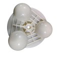 thumbnail image 3 of lionlar Massage Chair Rotating Ball Component Shoulder Roller Part Modification Part Diameter 8.5cm, 3 of 9