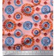 thumbnail image 1 of Soimoi Poly Georgette Fabric Brush Stroke Abstract Print Fabric by the Yard 42 Inch Wide, 1 of 3