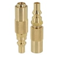 thumbnail image 3 of LEFU for Propane Natural Gas Quick Connect Fittings Adapter 1/4 Inch for Coleman Grill Stove High Pressure Regulator Camping Stove Parts RV Connections Outdoor Cooking Accessories, 3 of 9