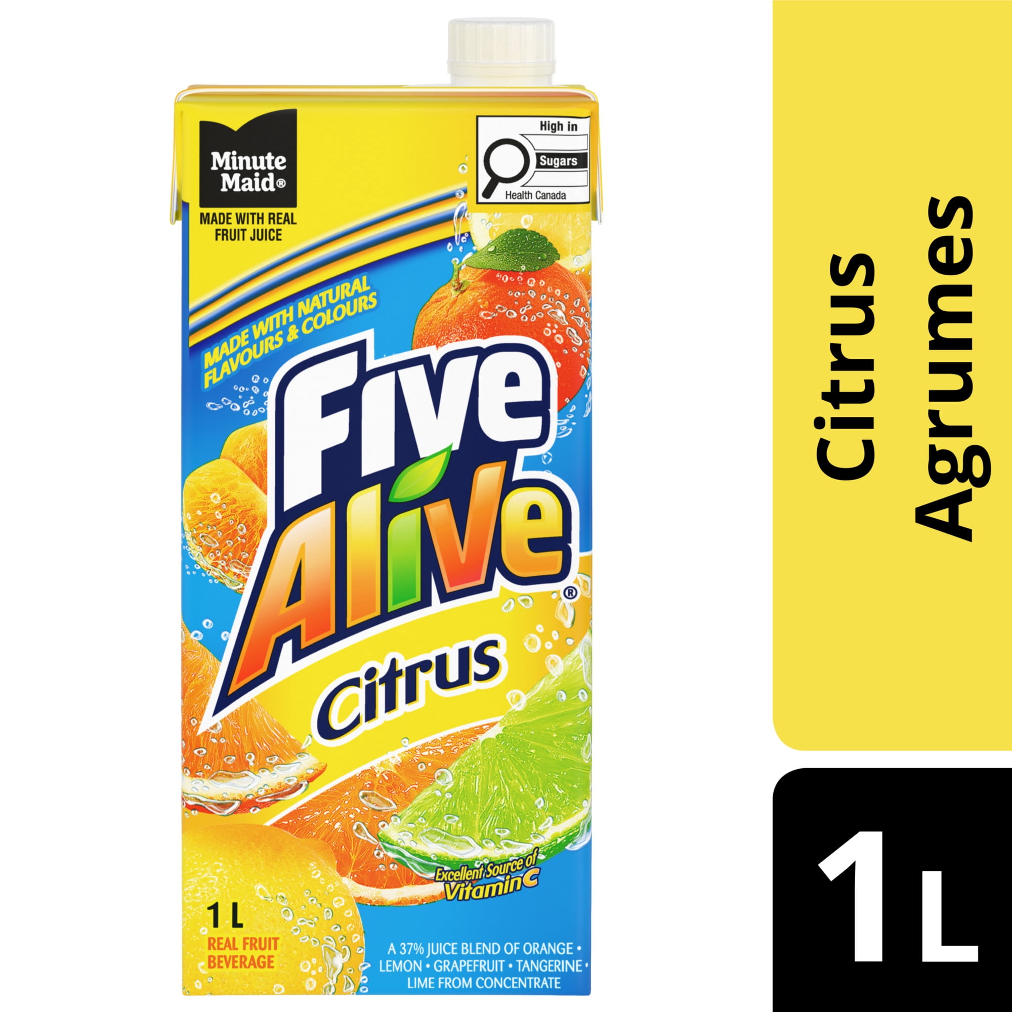 Deli-Cinq agrumes Carton, 1 Liter
