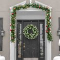 thumbnail image 5 of Renjiang Spring Wreaths for Front Door 15 Inch, Door Wreath for Spring and Summer with Flowers, Spring, Green Yellow Floral Wreath for All Seasons Home Decoration, 5 of 5
