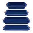 thumbnail image 3 of To Encounter Silicone Baking Pans Set, 4 Pieces Nonstick Bakeware Set with Baking Pans, Baking Sheets, Cookie Sheets, Cake Pan, Food Grade Silicone, Non-stick, 3 of 7