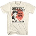 thumbnail image 1 of Aretha Franklin Poster Cercle T-Shirt Adulte Naturel, 1 of 2