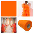 thumbnail image 1 of Crevettes Orange - Tulle Mat de Luxe - TLC, 1 of 4