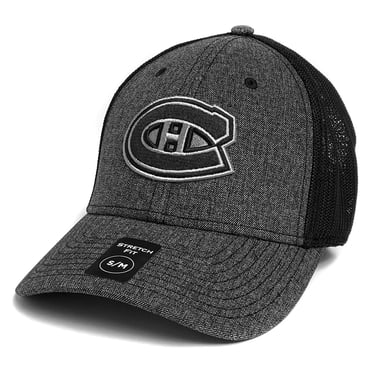 Montreal Canadiens NHL Tonal Heathered Poly Flex Cap