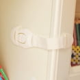 thumbnail image 2 of 2-5pack Adhesive Baby Child Cupboard Door Drawer Lock Latch 5 Pcs, 2 of 8