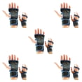 thumbnail image 2 of Decodeary 2pieces Stay Comfortable And Stylish With Breathable Gym Gloves Lightweight Blue L 5Set, 2 of 6