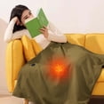 thumbnail image 4 of Birdeem Heated Throw Blanket,Heated Blanket Throw,Usb Heated Blanket Heated Throw Blanket Usb Throw Blanket with Zipper Wearable Portable Throw Wrap Machine Washable,Blankets and Throws, 4 of 9