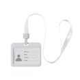 thumbnail image 2 of Plastic Card Holder for Vaccine Card Health Card Vaccine Card Protective Case Card Case Vaccine Card Holder with Lanyard Vaccine Card Holders Or Sleeves Plastic Vaccine Card Protector, 2 of 9