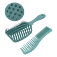 thumbnail image 1 of Ensemble de Brosse et Peigne Démêlant pour Cheveux, Ensemble de Brosse et Peigne pour Cheveux Ensemble Portable de Brosse et Peigne pour Cheveux Ensemble de Brosse et Peigne à Palette Véritable Excellence, 1 of 8