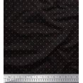 thumbnail image 1 of Soimoi Poly Georgette Fabric Heart Shirting Print Fabric by The Yard 52 Inch Wide, 1 of 3