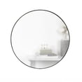 thumbnail image 1 of Umbra Hubba Round Metal Wall Mirror,Metallic Titanium, 1 of 6