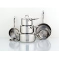 thumbnail image 1 of Meyer Accolade Stainless Steel Cookware Set, 10-Piece, Made in Canada, 1 of 9