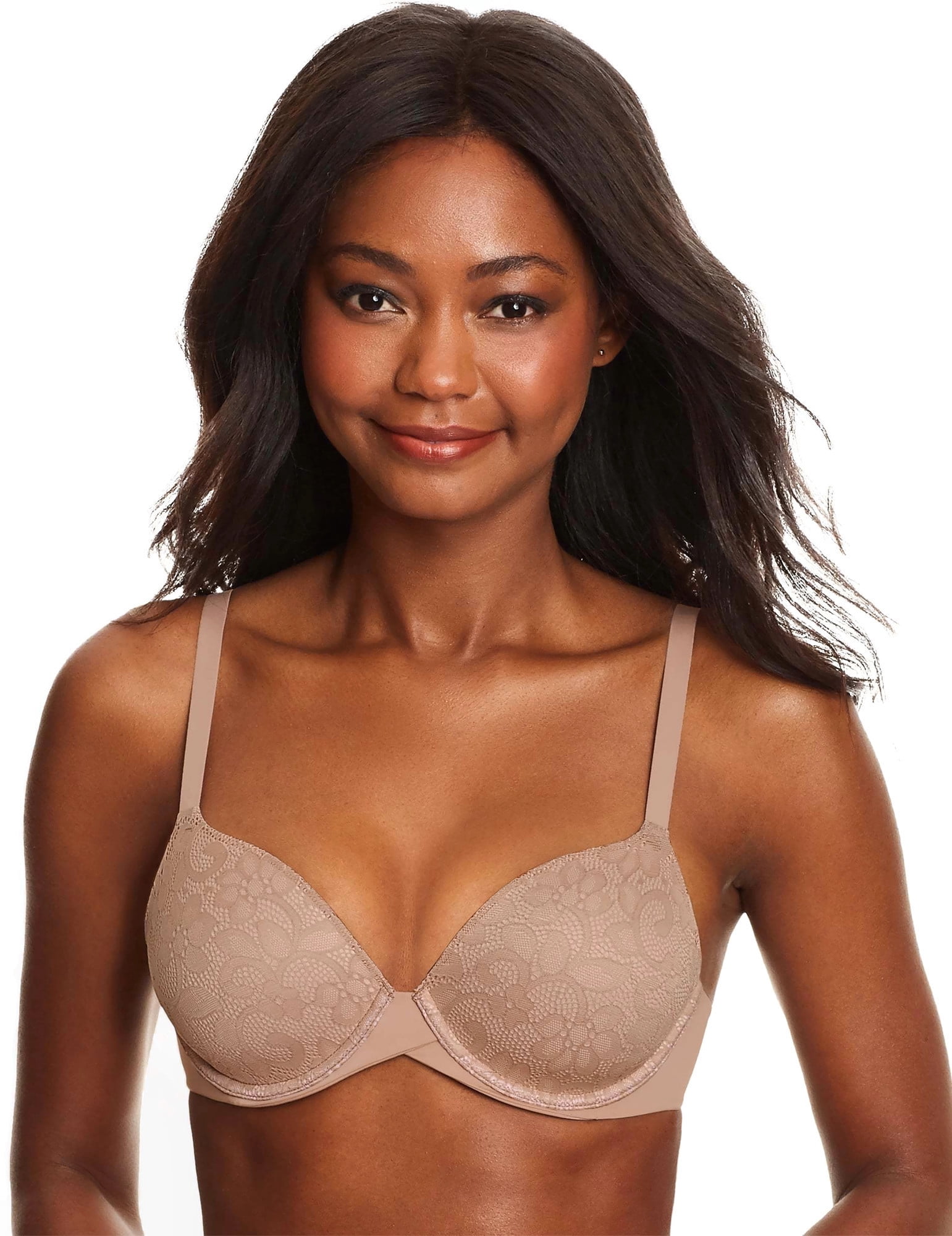 Maidenform Womens One Fabulous Fit 2.0 Tailored Demi Underwire Bra, 34C