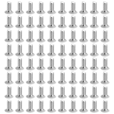 Miangastore 200 Pcs Vis de Plaque Murale Blanche Couvre-Fil Interrupteur Vis Sortie Vis Pièces