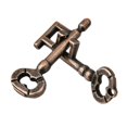 thumbnail image 3 of Brain Teaser Puzzles, Educational Toys Mind Puzzles Wooden And Metal Puzzles Adult Intelligent Puzzle Lock Buckle Educational Toy, 3 of 8