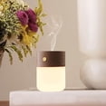 thumbnail image 3 of Aromatherapy Night Light with Fast Heating,Rechargeable Battery Safe Auto Shut Off for Relaxing Bedroom Use,Features Warm LED Light and Stylish Wood Design, 3 of 5
