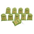 thumbnail image 4 of Darling Souvenir Vert Jumeaux Fournitures de Fête de Baby Shower Pochettes à Cordon Sacs à Cadeaux 15 Pcs, 4 of 5