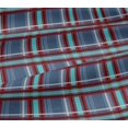 thumbnail image 5 of oneOone Viscose Jersey Fabric Madras Check Print Fabric BTY 60 Inch Wide, 5 of 5