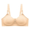 thumbnail image 4 of Soutien-gorge pour Femmes à Bonnets Fixes, Ouverture Frontale à Boutons, Style Mince, Effet Rassembleur, Respirant, 4 of 4