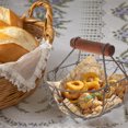 thumbnail image 4 of MasteelfCA Desktop Decoration Fruit Basket Multifunctional Egg Iron Basket for Daily Use, 4 of 7