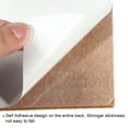 thumbnail image 4 of Uxcell Self Adhesive Wall Square Bulletin Felt Board Tile with Push Pin, Gold Copper 4 Pack, 4 of 6