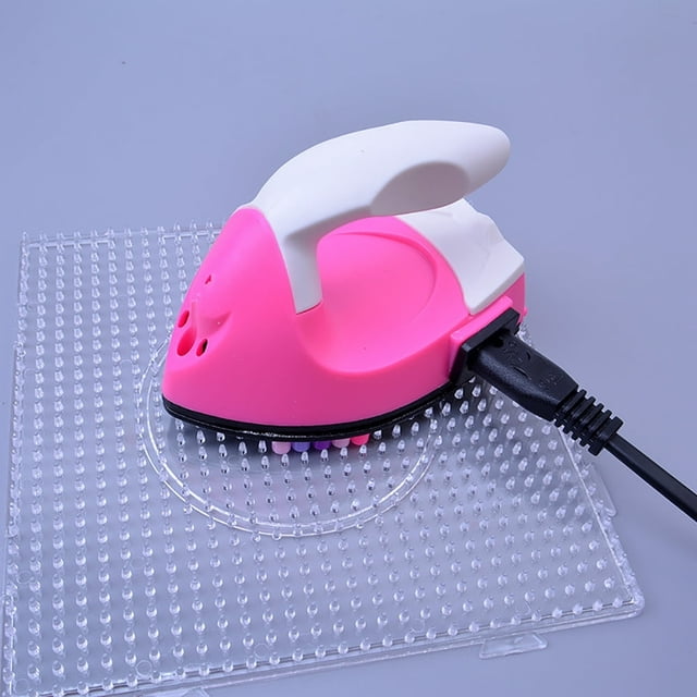 Electric Ironer Ironing Paper Beads Pegaboard Perler Tool DIY Education Kids Toy