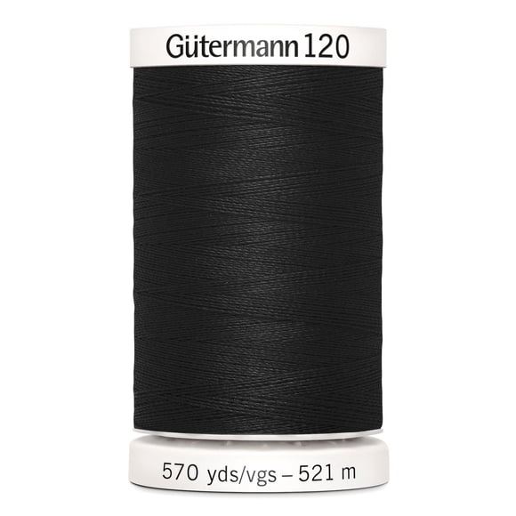 GÜTERMANN 120 100% Polyester All Purpose Thread, 521 m (570 yd)