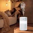 thumbnail image 4 of Mini Air Purifier Humidifier with Colorful Night Light, Ultrasonic Cool Mist for Bedroom and Desk, Silent Operation, Adjustable Mist Output and Auto ShutOff for Home Use, 4 of 7