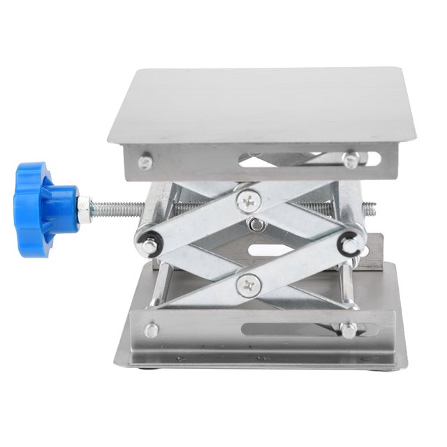 LAFGUR Support de Levage Durable, Plate-Forme, Réglage en Hauteur pour l'Expérience pour le Levage de Laboratoire