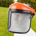thumbnail image 4 of Casquettes de Protection en Métal Orange Taille Ajustable avec Visière, 4 of 7