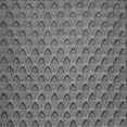 thumbnail image 1 of Ahgly Tapis d'Intérieur Lavable en Machine Carré Transitionnel Gris Canon, 4 Pieds Carré, 1 of 7