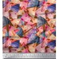 thumbnail image 1 of Soimoi Tissu en Rayonne Triangle & Texture Tissu Imprimé par Yard 56 Pouces de Large, 1 of 3