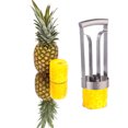 thumbnail image 3 of Pineapple Corer Stainless Steel Pineapple Corer Peeler Multifunction Cutter For Kitchen Pineapple Meat Extractor Rose Garlic Hand Mincer Grader Food Chicken Mincer Hand Grater Garlic Roaster Ceramic, 3 of 3