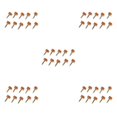 thumbnail image 2 of mmirethe Shoe Repair Replacement Dowels High Heel Tips Taps Pads Enhanced Performance Apricot Thick 9mm 9mm Thick Pin 5Set, 2 of 6