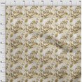 thumbnail image 4 of oneOone Silk Tabby Olive Green Fabric Florals Craft Projects Decor Fabric Printed By The Yard 42 Inch Wide, 4 of 4