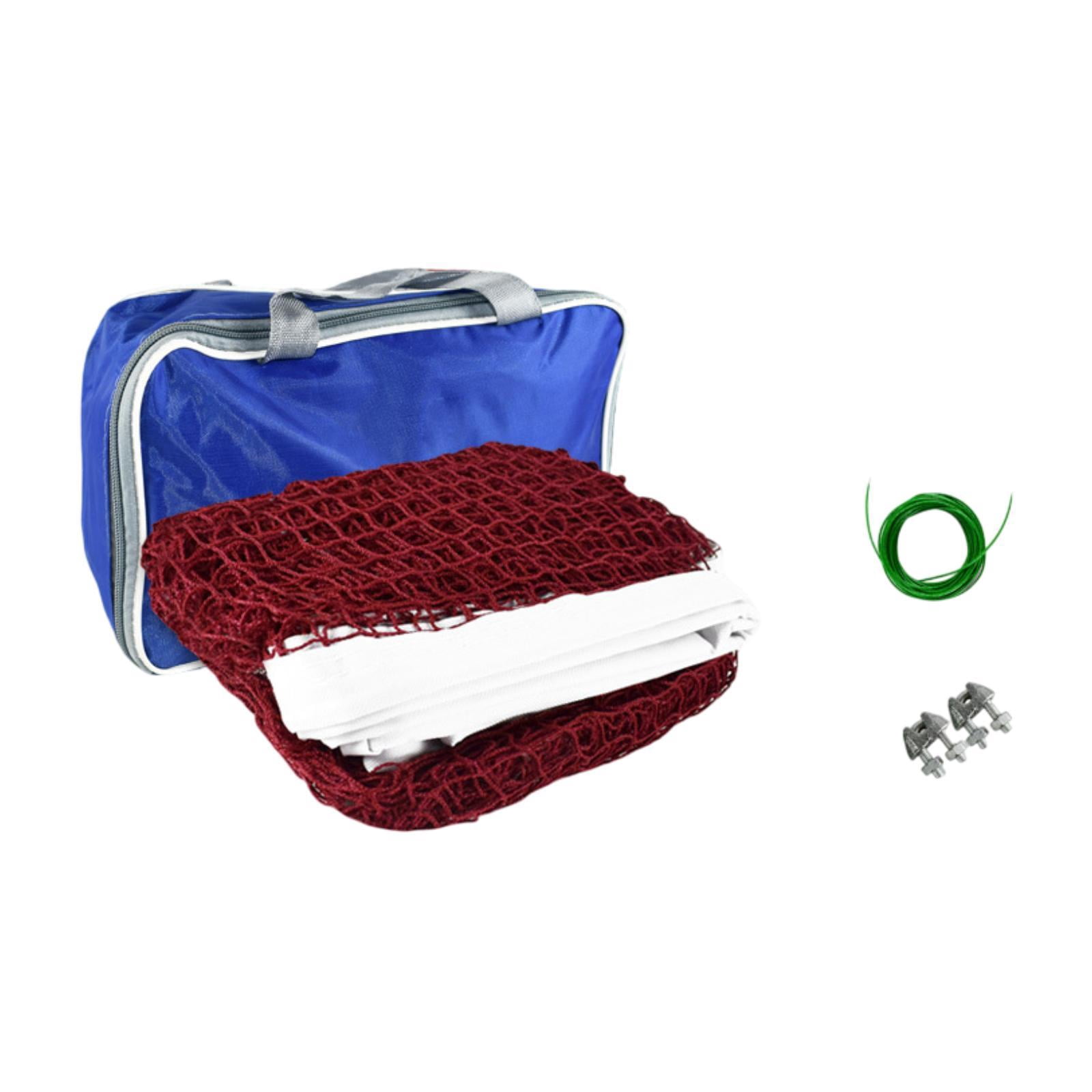 Almencla Badminton Net Only Folding Volleyball Net for Yard Outdoor Sports Beach Game 4.1m