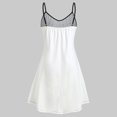 thumbnail image 1 of 2025 Grande Taille Femme Robes Mini Grande Taille pour Femmes Imprimées Col Rond Sans Manches Robes Veste Décontractées, 1 of 5