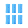 thumbnail image 1 of 6PCS Silicone Watch Strap Buckles - 24mm, Lightweight, Durable, Holds Extra Straps In Place, 1 of 2