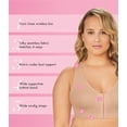 thumbnail image 2 of Exquisite Form  #9601000 FULLY Seamless Full-Coverage Bra, Wire-Free, Front Closure, 2 of 8