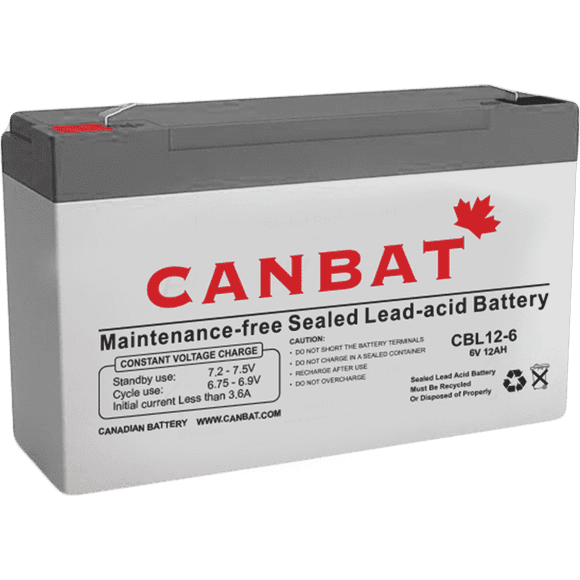 6V 12Ah SLA Battery (AGM)